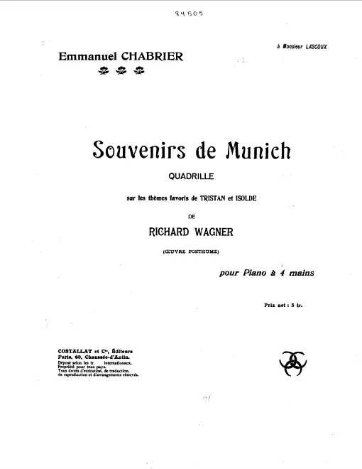 Complete Score (alternate scan)