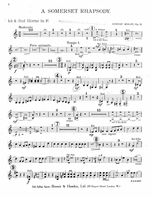 Horn 1/2 (F)