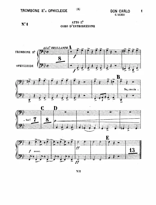 Trombone 3/Ophicleide (Tuba)