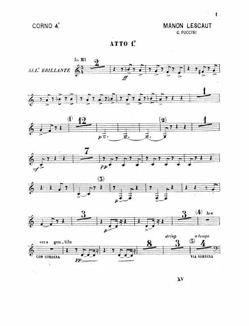 Horn 4 (E/F)