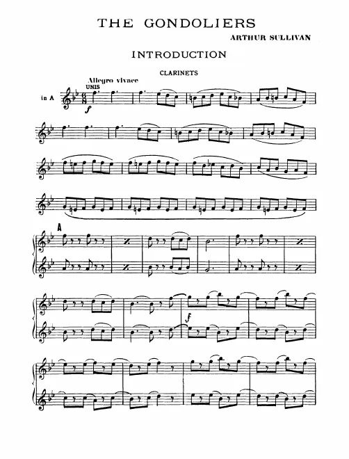 Clarinet 1/2 (A/B)