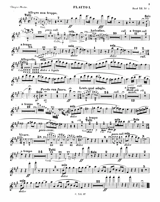 Flute 1, 2