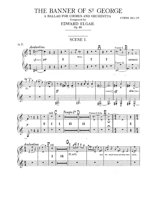 Horn 3/4 (F)