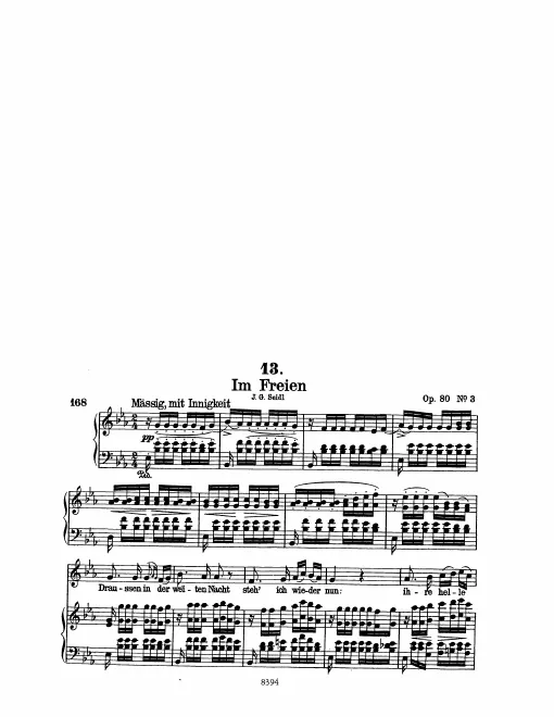 Complete Score (Original / High Voice, )