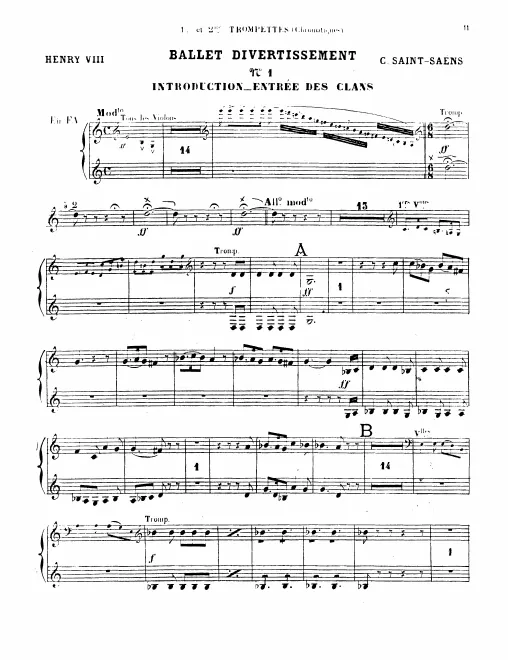 Trumpet 1/2 (B/F)