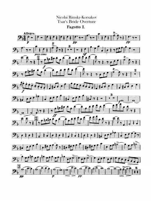 Bassoon 1, 2