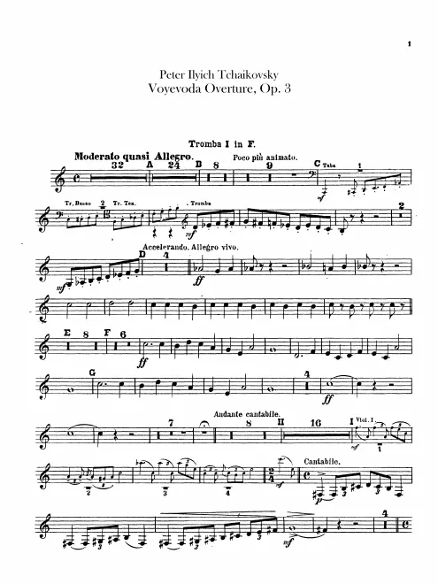 Trumpet 1, 2 (F)