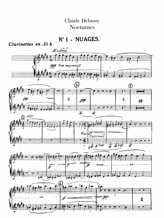 Clarinet 1/2 (B, A)