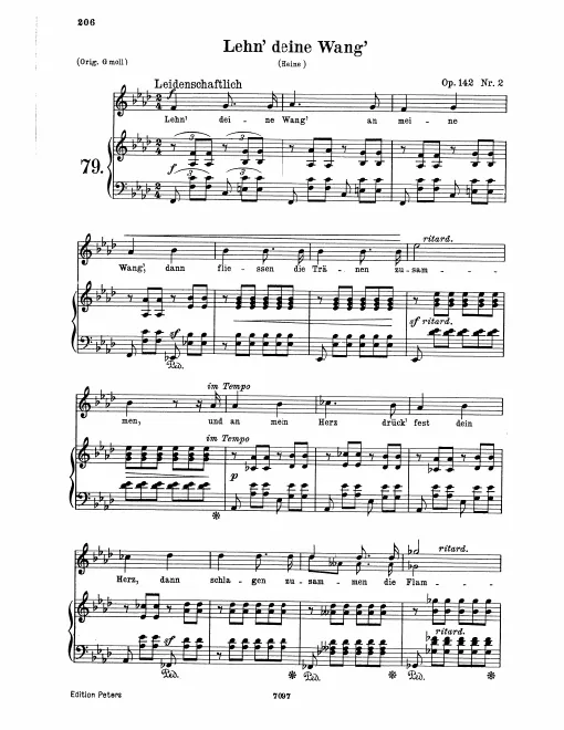 Complete Score (medium voice)
