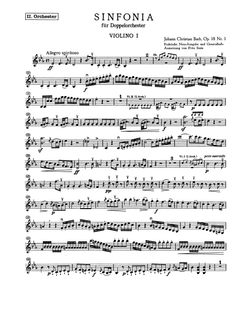 Violins I