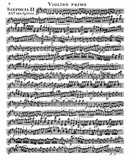 Violins I