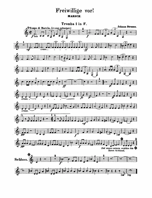 Trumpet 1, 2 (F)
