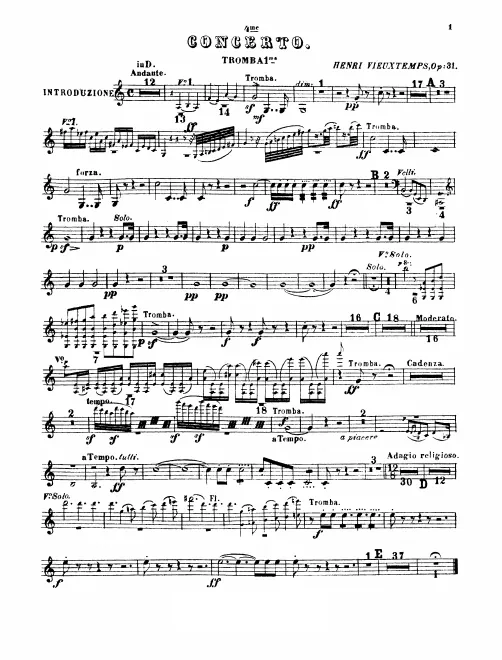 Trumpet 1, 2 (D)