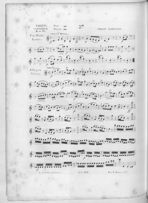 Violin solo