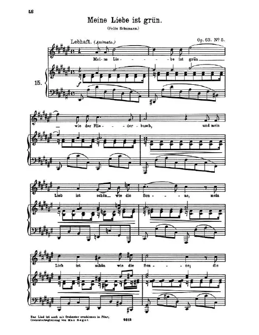 5. Junge Lieder I