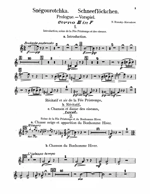 Horn 3 (F)