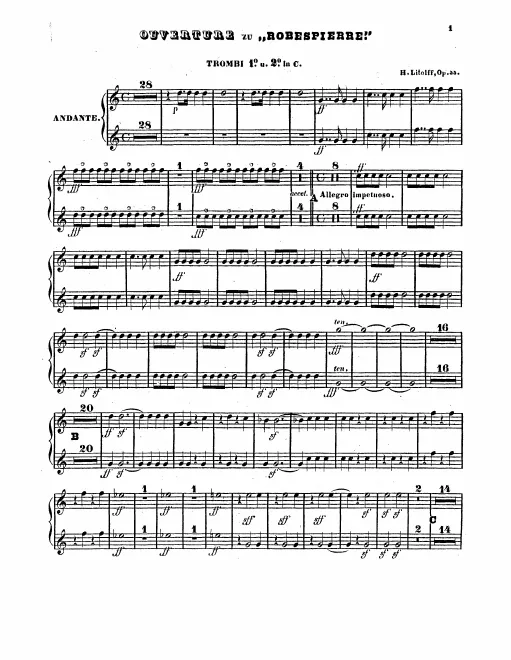 Trumpet 1, 2 (C)