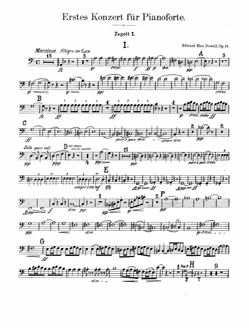 Bassoon 1, 2