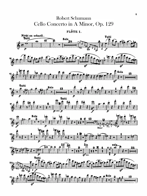 Flute 1, 2