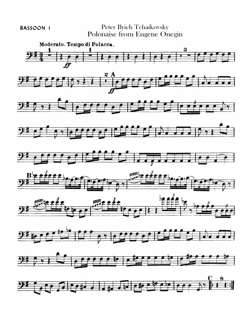 Bassoon 1, 2