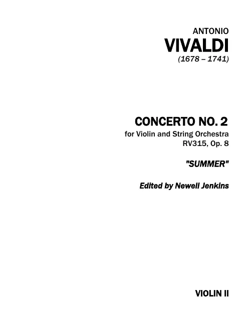 Violins II