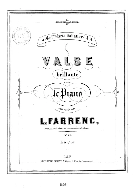 Complete Score (monochrome)