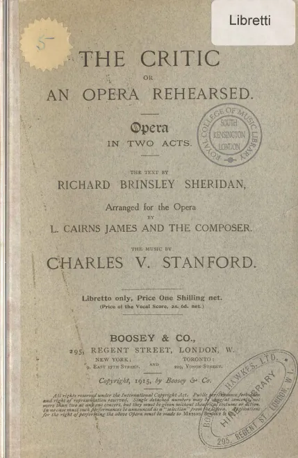Complete Libretto