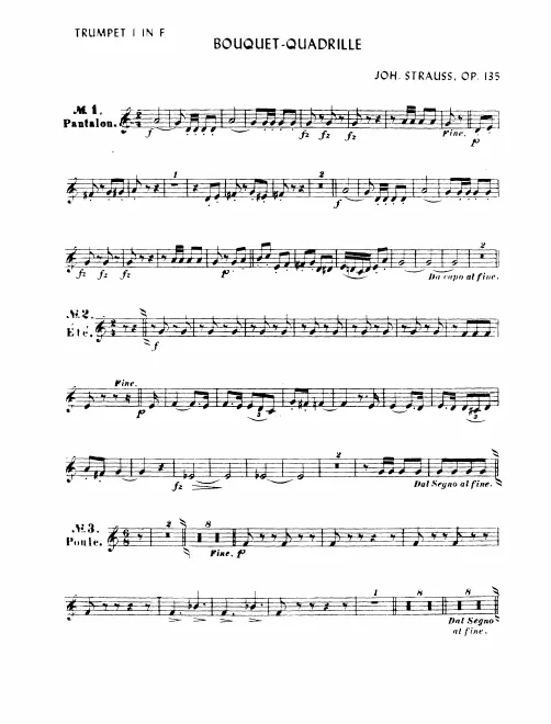 Trumpet 1, 2 (F)
