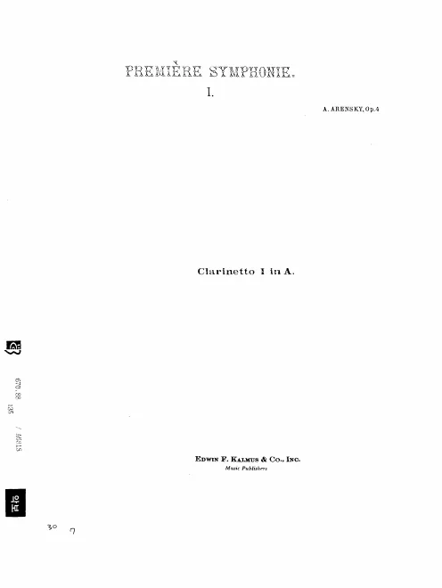 Clarinet 1