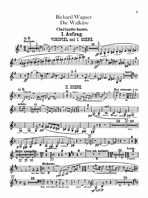 Bass Clarinet (B/A)