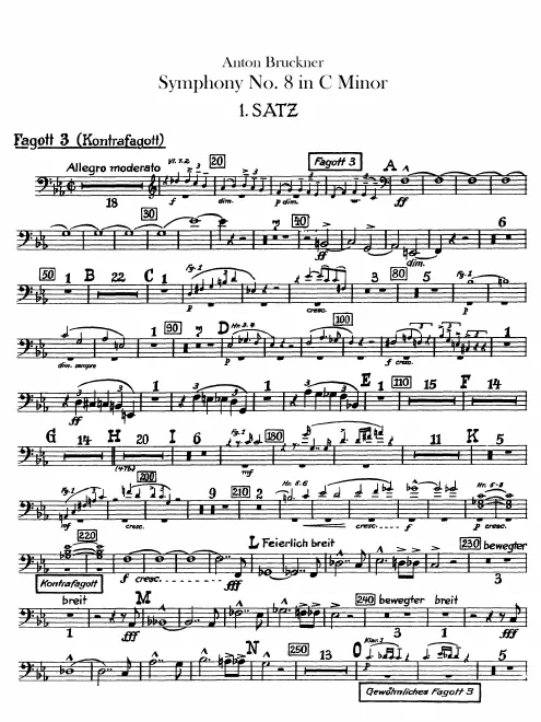 Bassoon 3/Contrabassoon