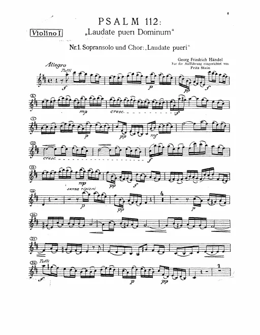 Violins I