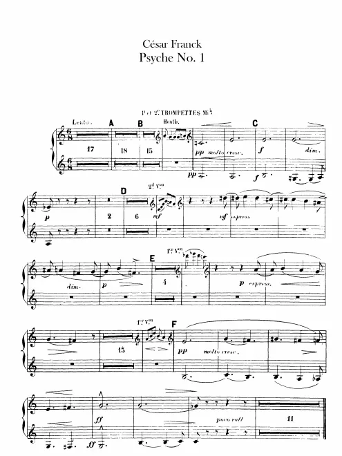 Trumpet 1/2 (in F, E) Cornet 1/2 (in A)