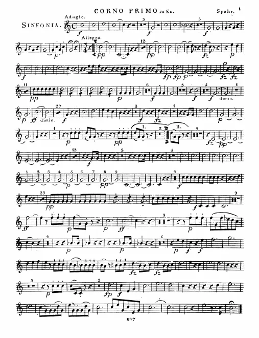 Horn 1, 2 (E)