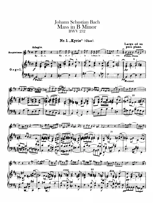 Organ (Continuo, with Soprano cues)