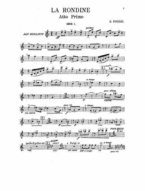 Oboe 1