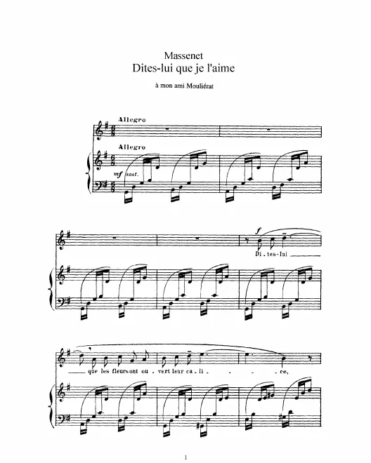 Complete Score (G Major: high voice)