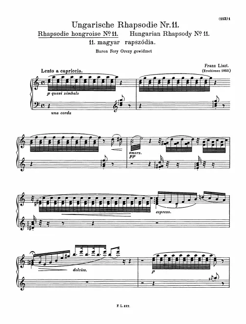 Complete Score (S.244/11)
