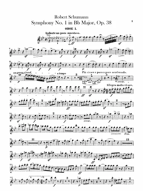 Oboe 1, 2