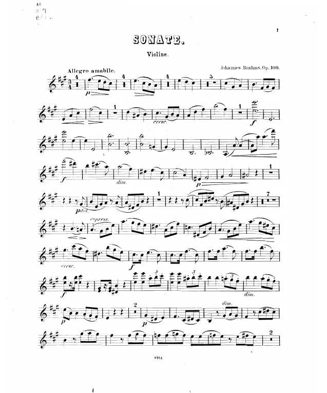 Violin Part
