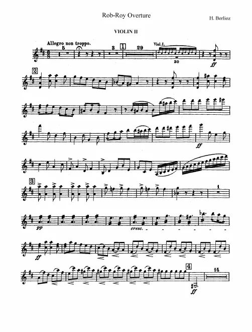 Violins II