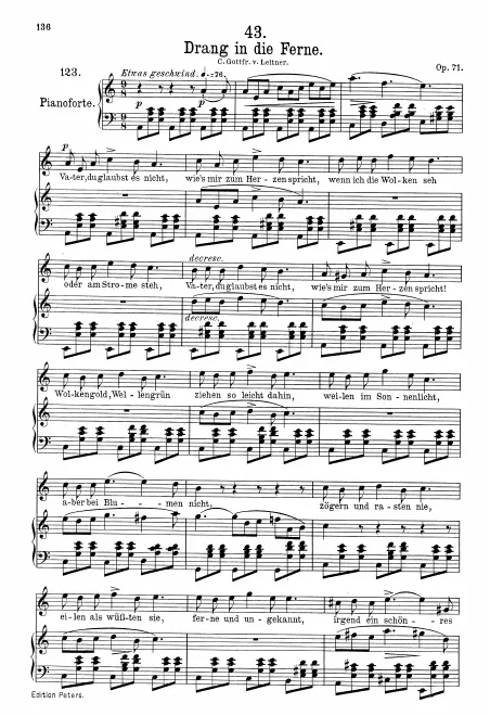 Complete Score (Original / High Voice, )