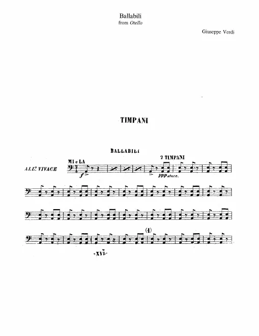 Timpani