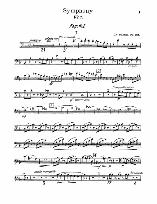 Bassoon 1, 2