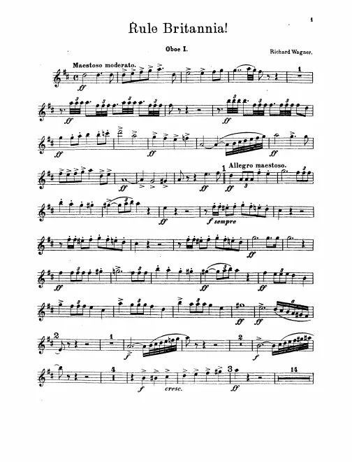 Oboe 1, 2