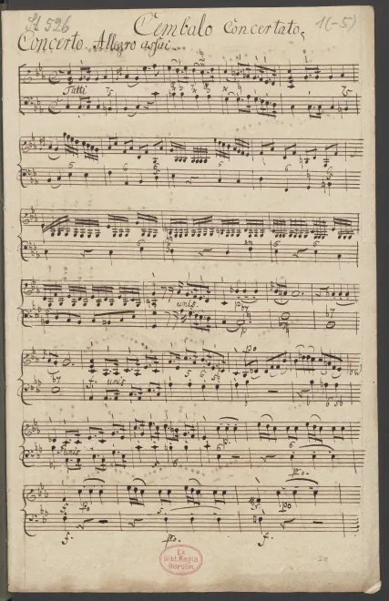 Harpsichord Solo