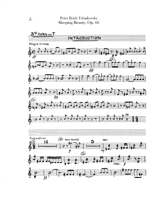 Horn 3, 4 (F)