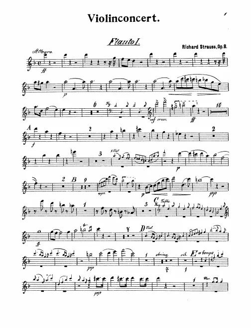 Flute 1, 2