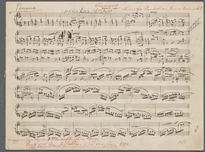 5. Chaconne von J. S. Bach