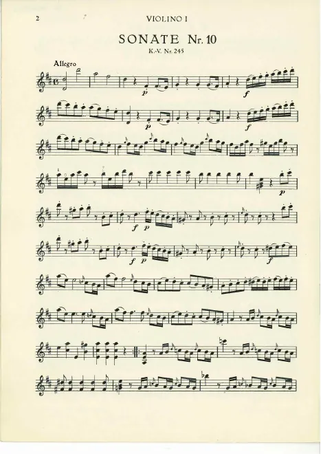 Violins I